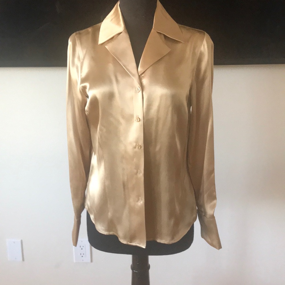 Satiny blouse